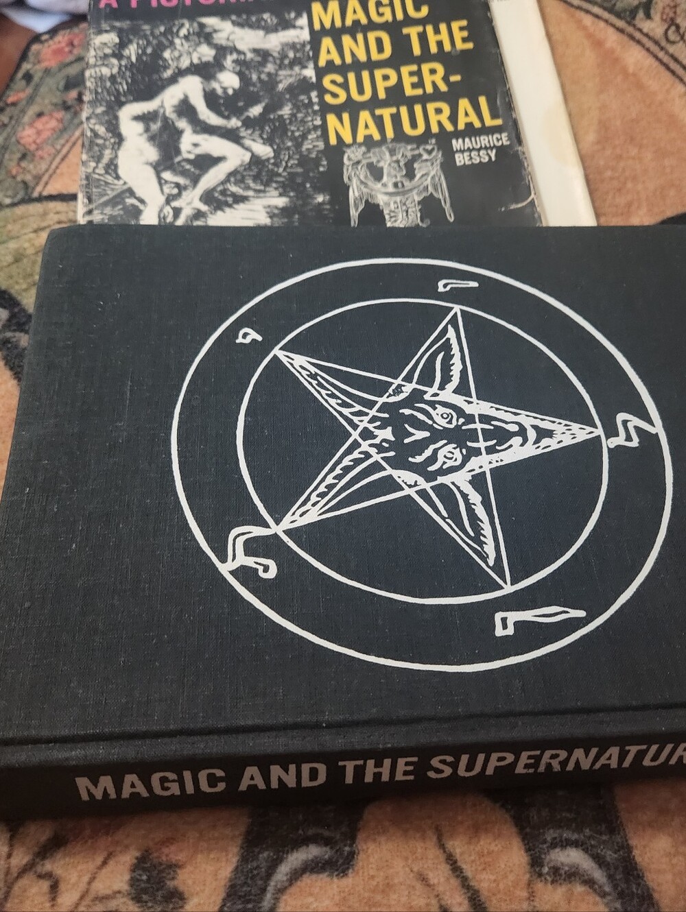 Rare Vintage Magic and the Supernatural Maurice Bessy Hardcover Book